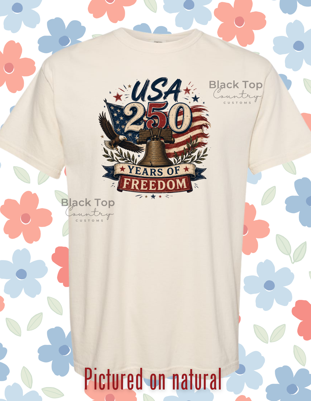 USA 250 years of Freedom - Adult + Youth + Toddler Preorder
