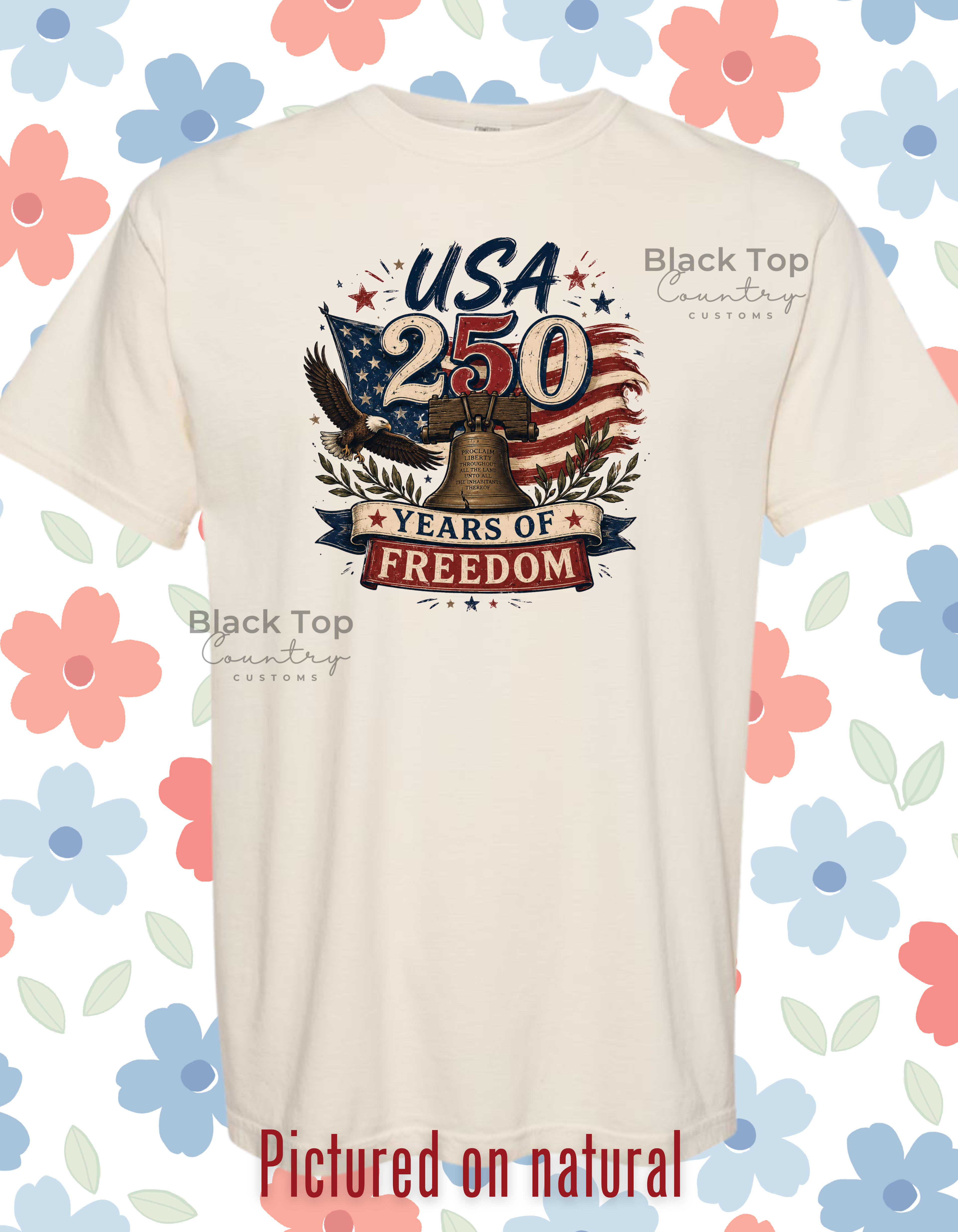 USA 250 years of Freedom - Adult + Youth + Toddler Preorder